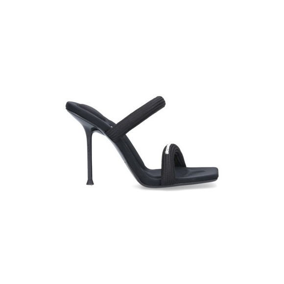 Alexander Wang Shoes - Alexander Wang Julie Padded Nylon Sandals – Black - NWT
